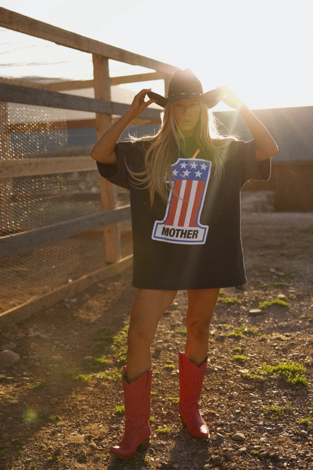 Mother #1 oversized tee