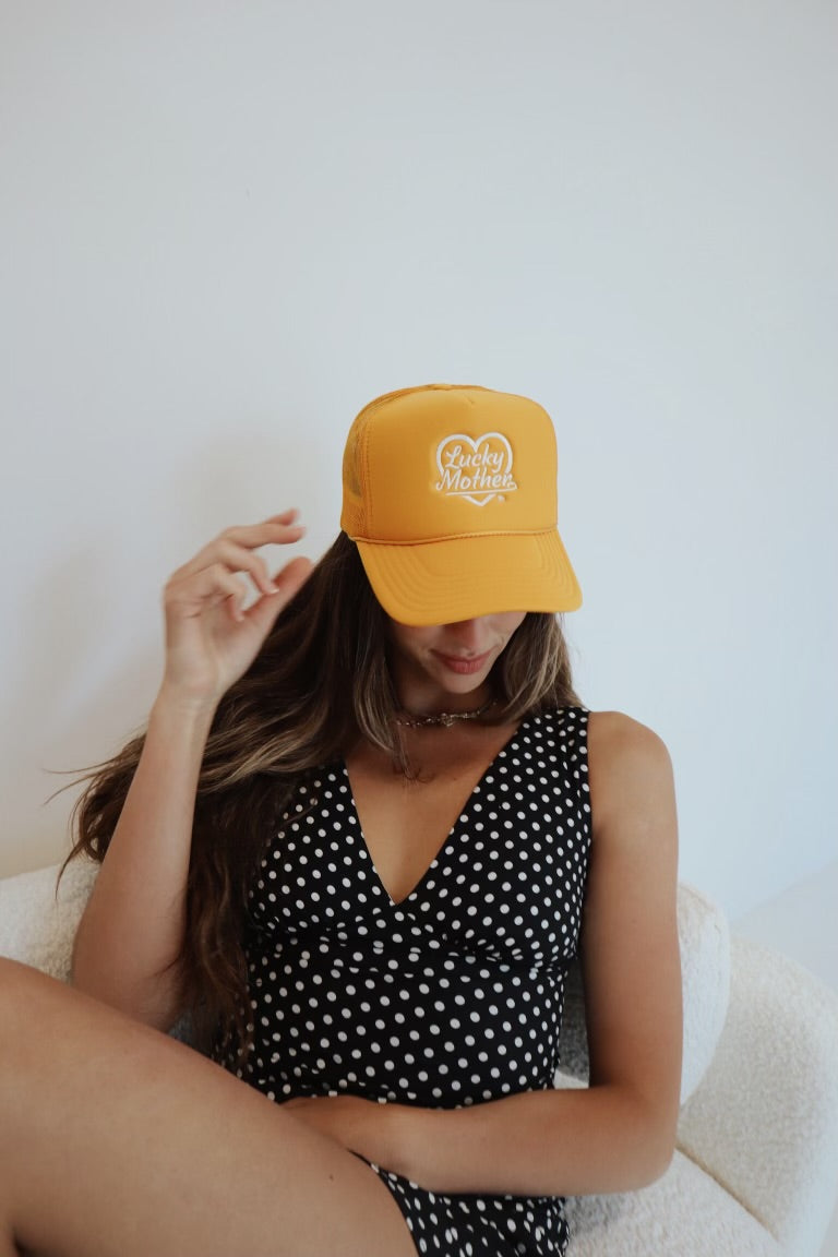 *Lucky Mother embroidered gold