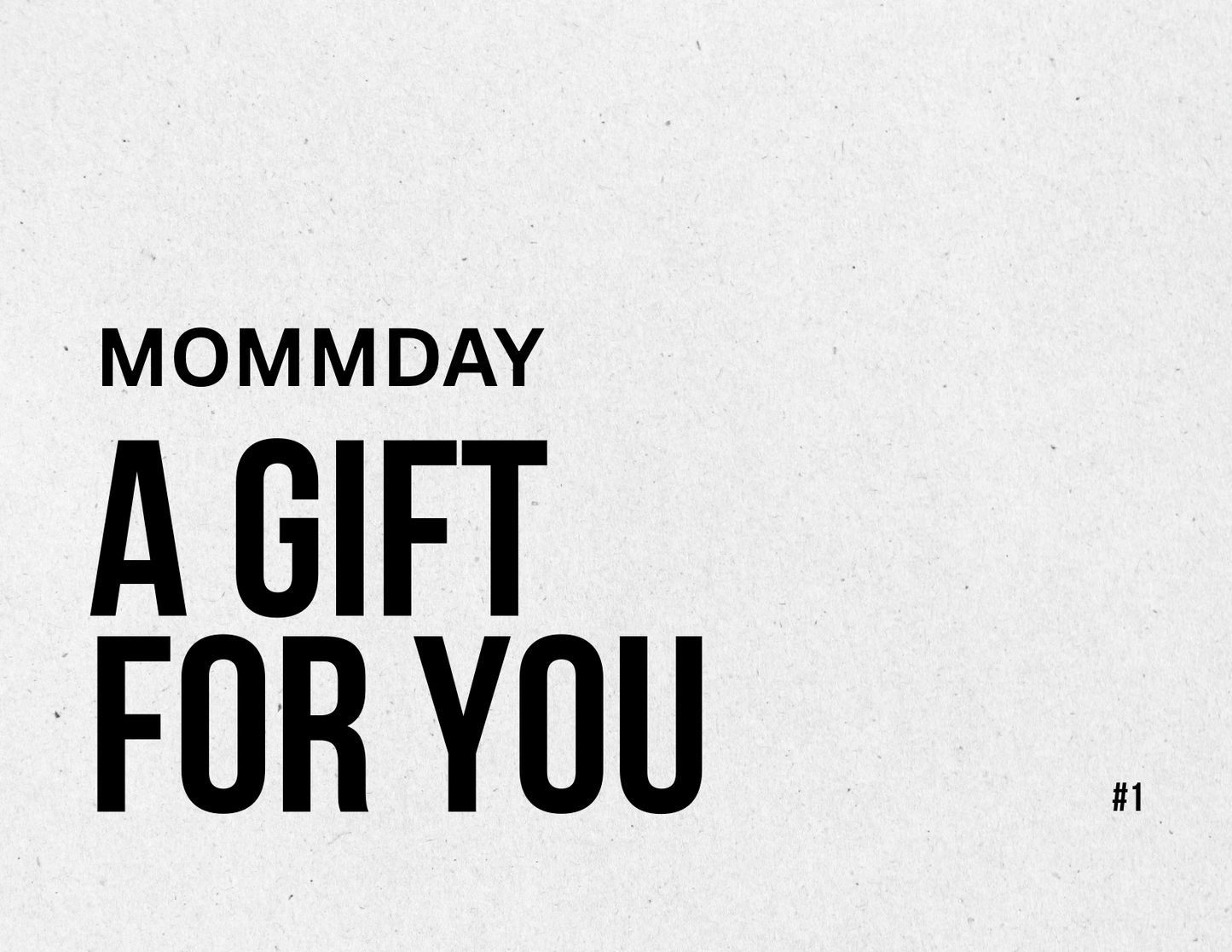 MOMMDAY Gift Card