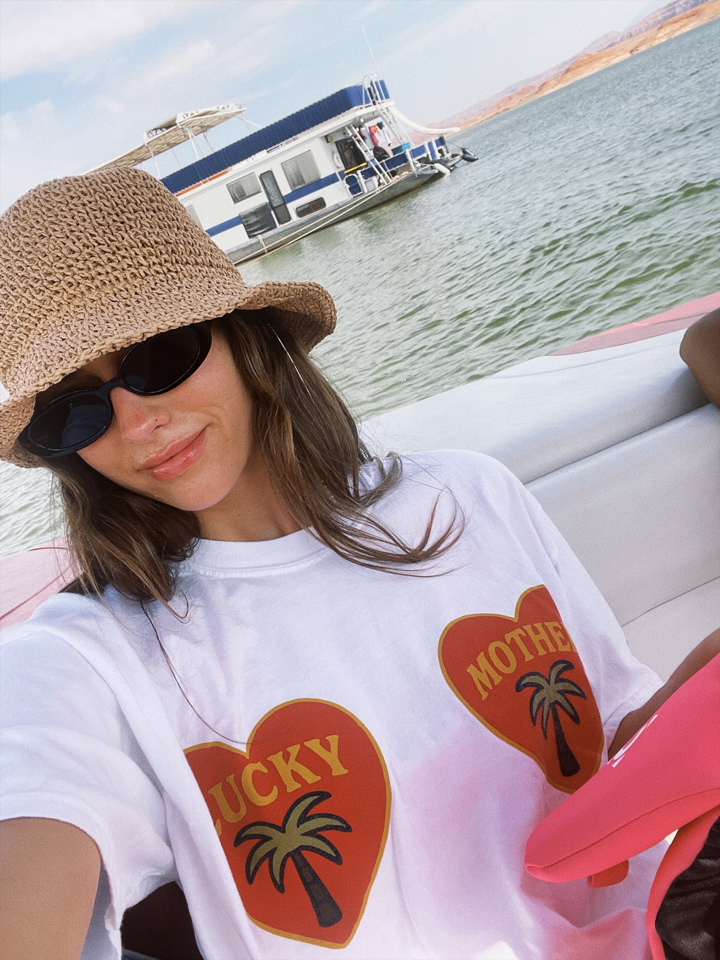 *Lucky Mother Heart Shirt oversized tee