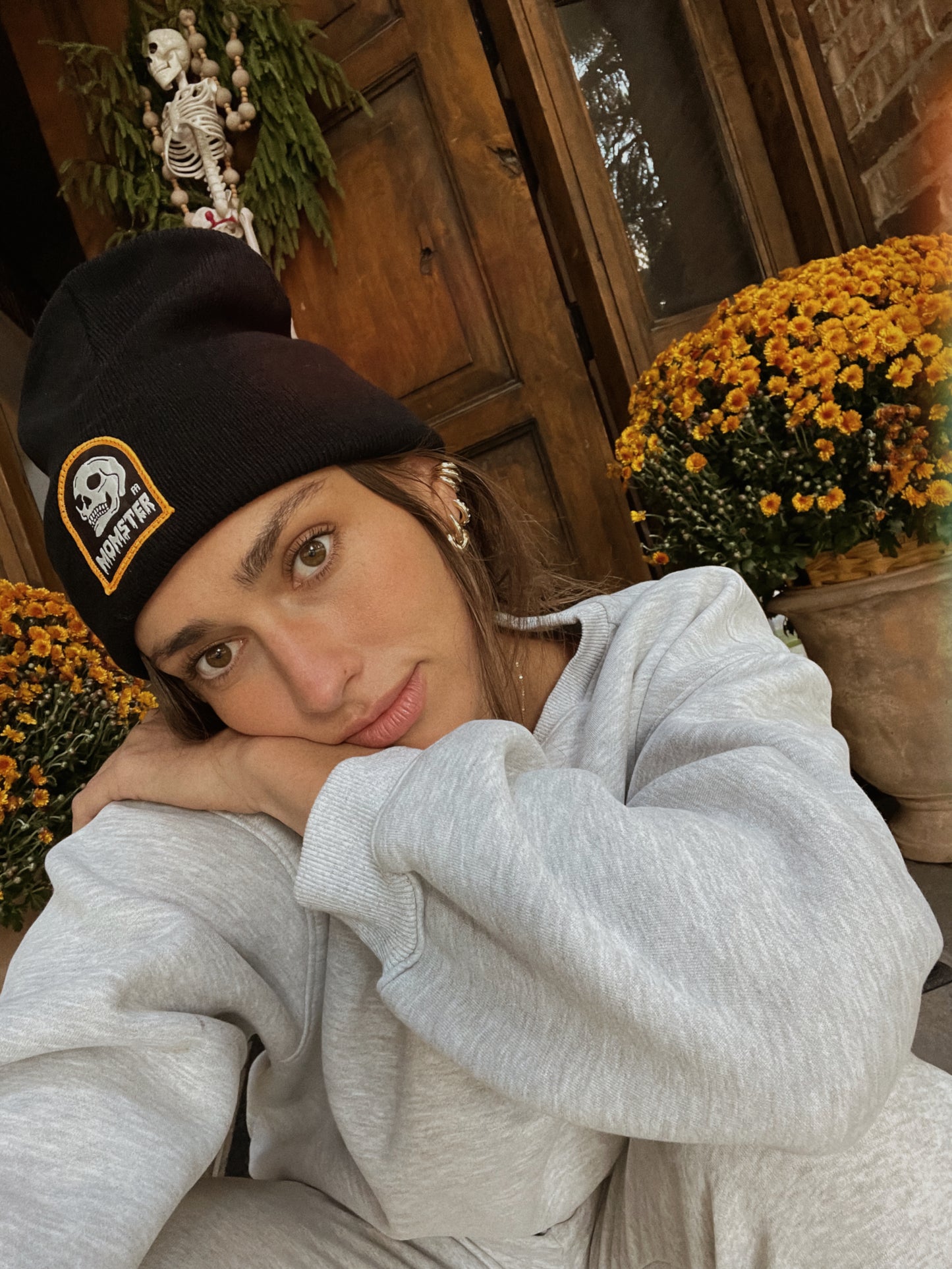 Momster Beanie in Black
