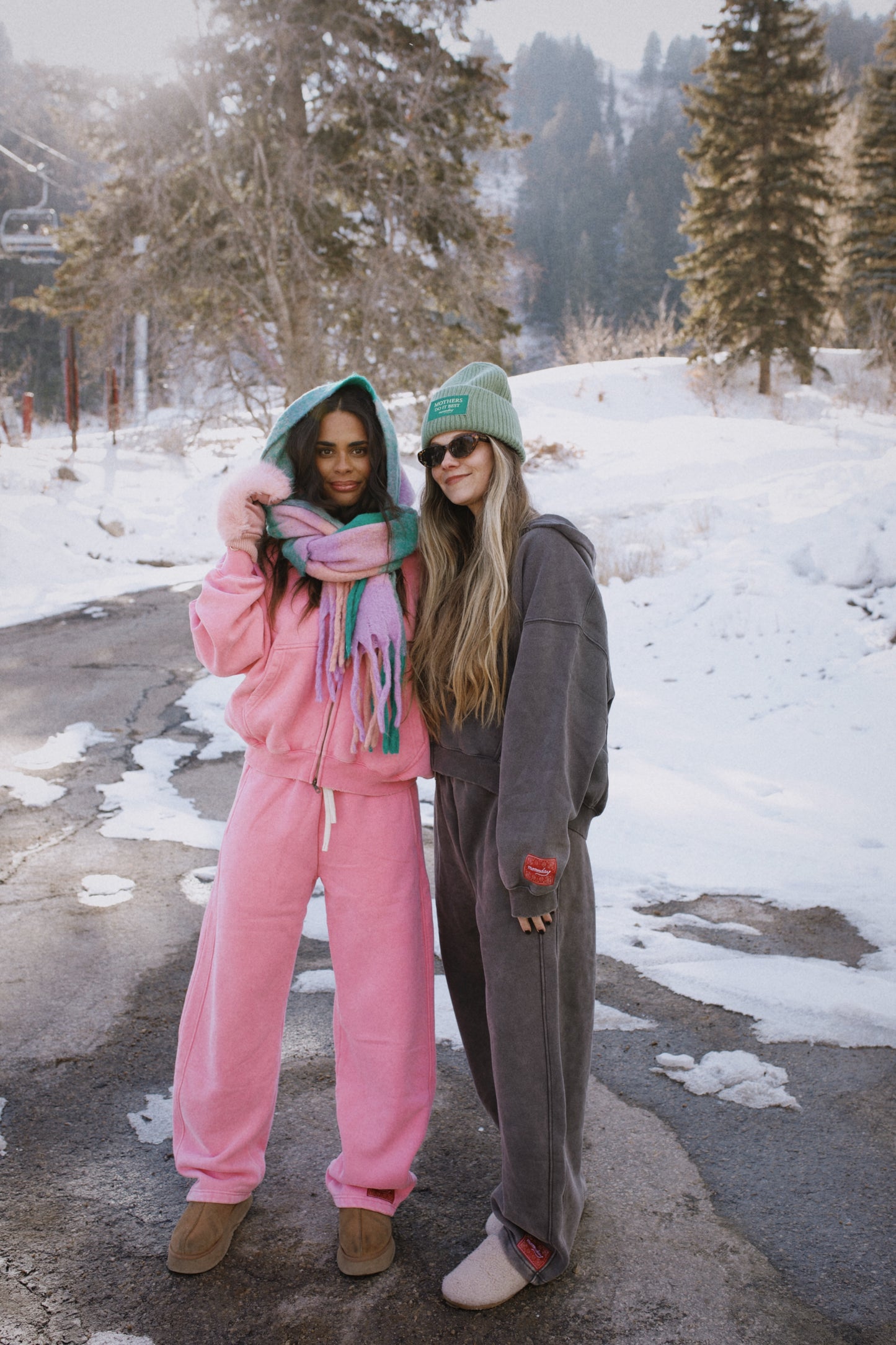 *MOMMING sweatshirt in pink