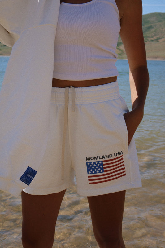 Momland USA sweatshort white