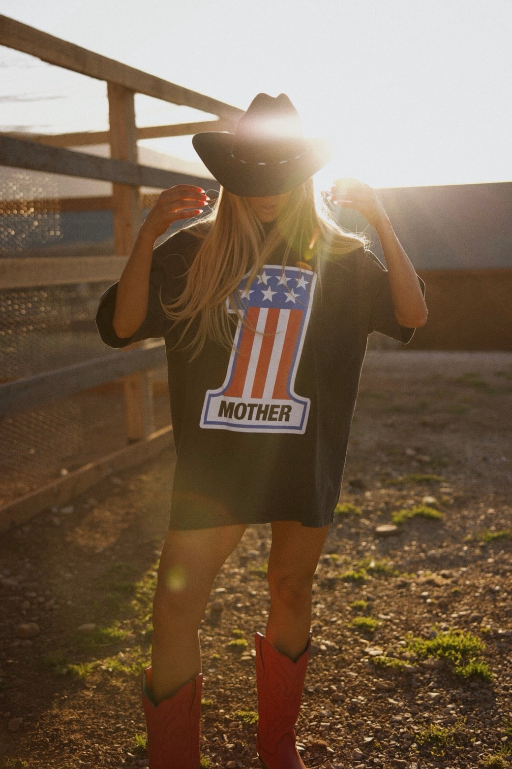 Mother #1 oversized tee