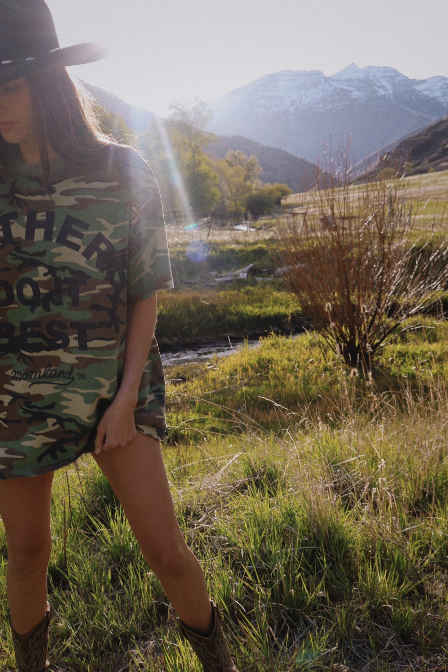 MOTHERS DO IT BEST green camo