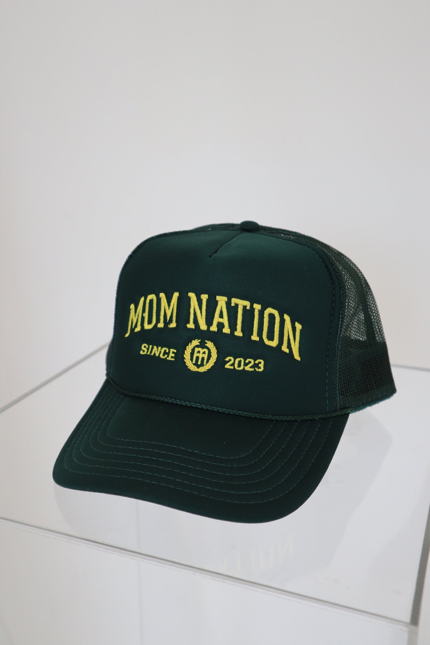 Mom Nation Green and Yellow