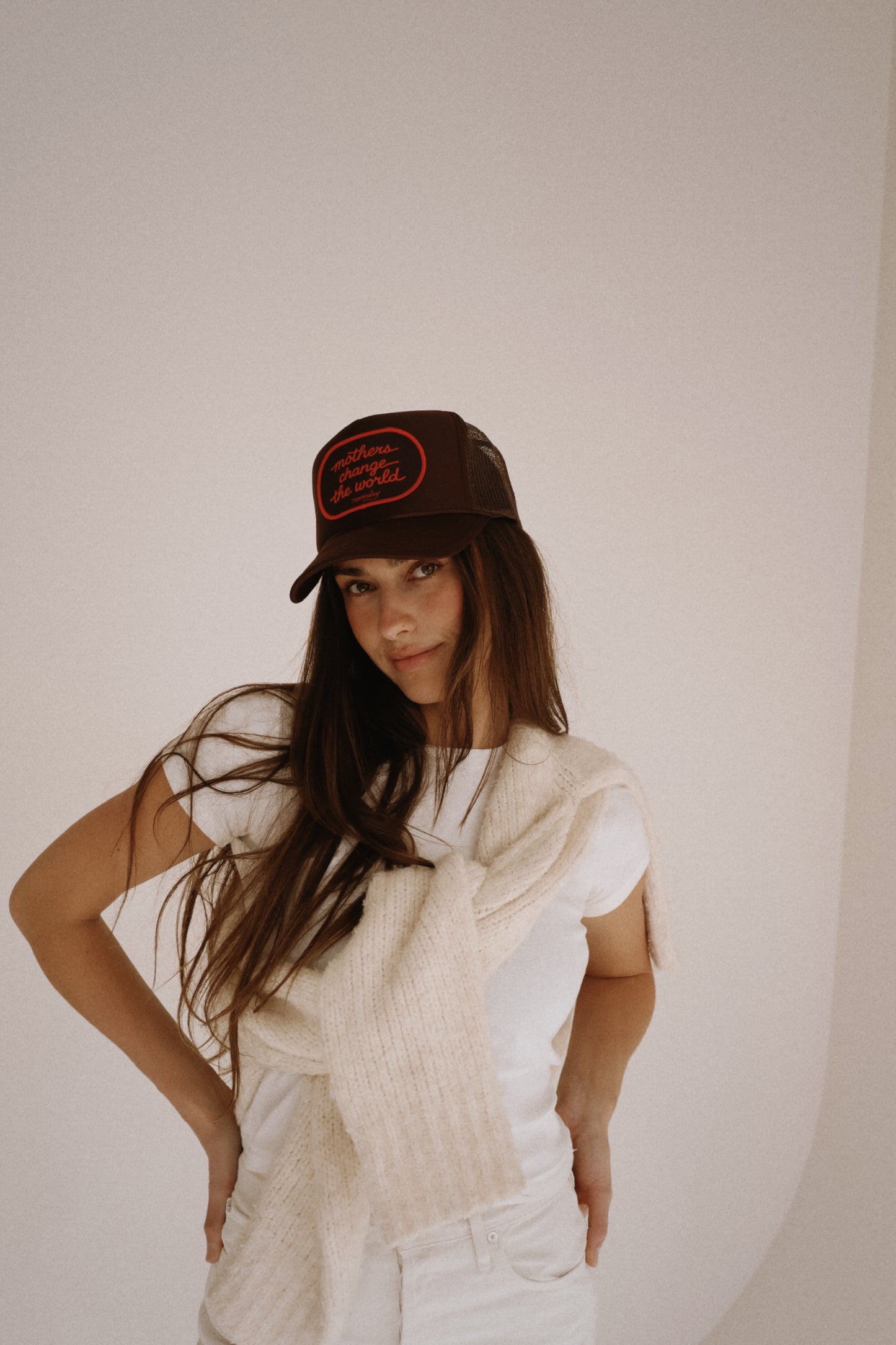 *Mothers Change the World on brown