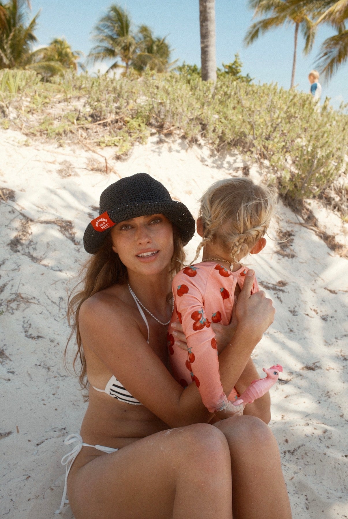 Mothers Do It Best bucket hat on black
