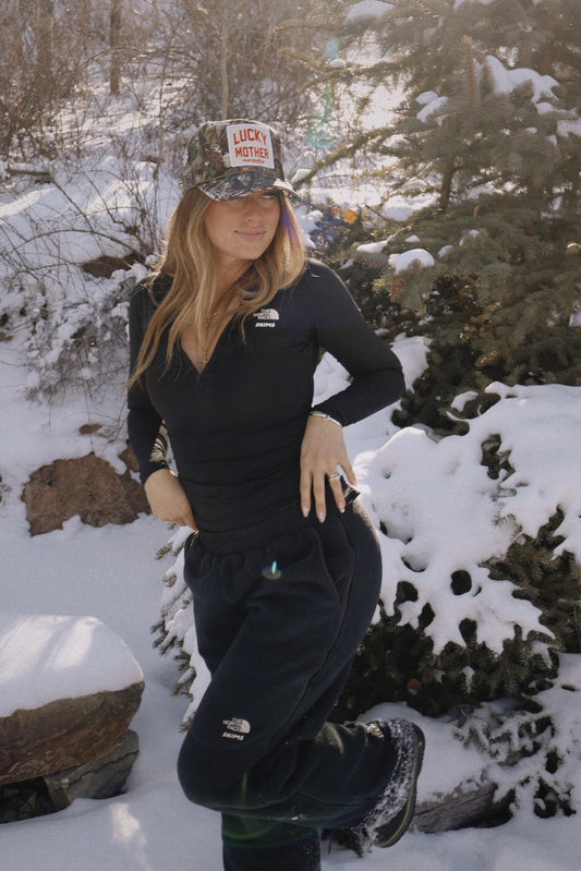 Lucky Mother hat on Camo