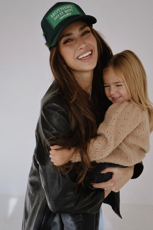 *MOTHERS DO IT BEST green on green!