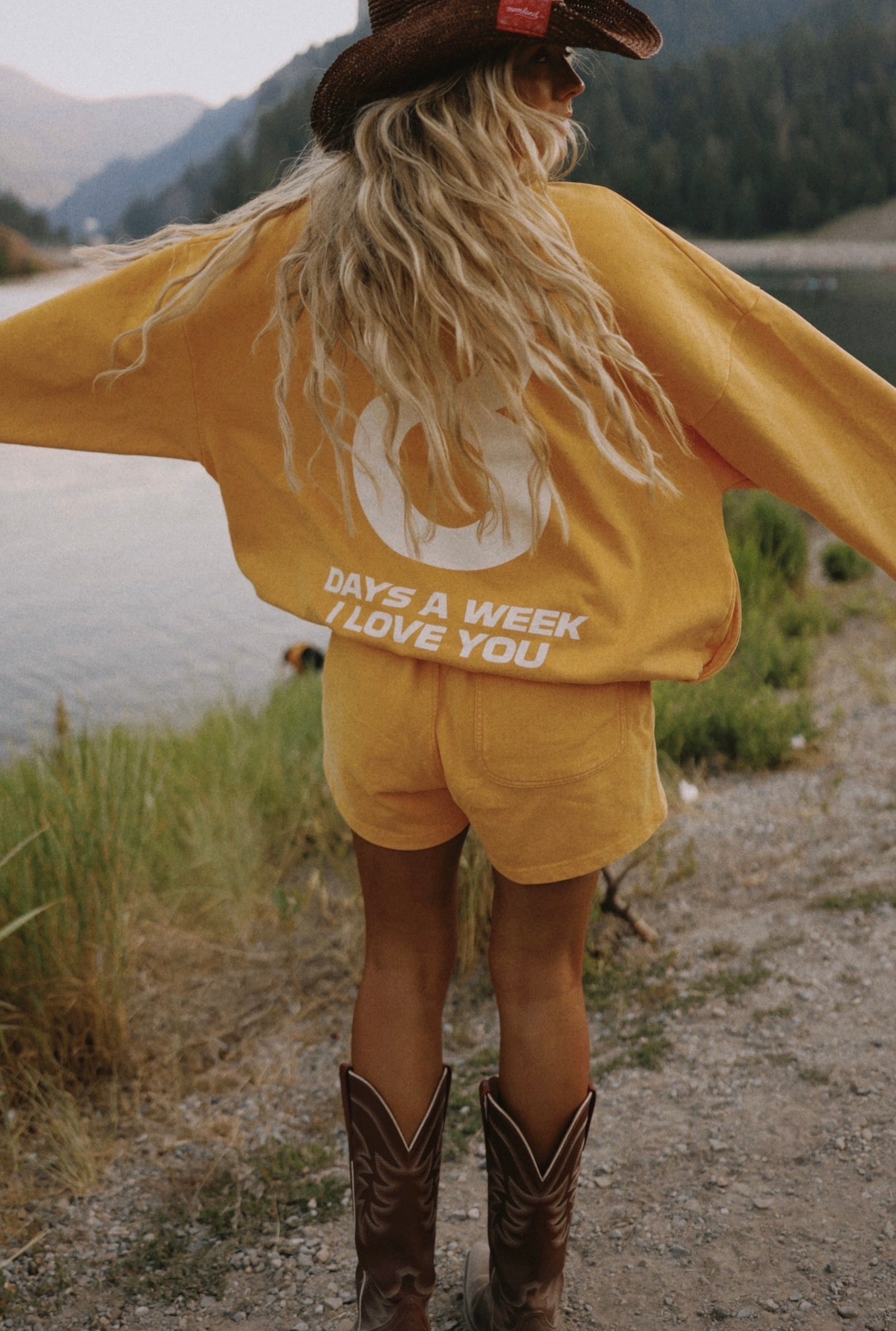 YELLOW Sweat Shorts