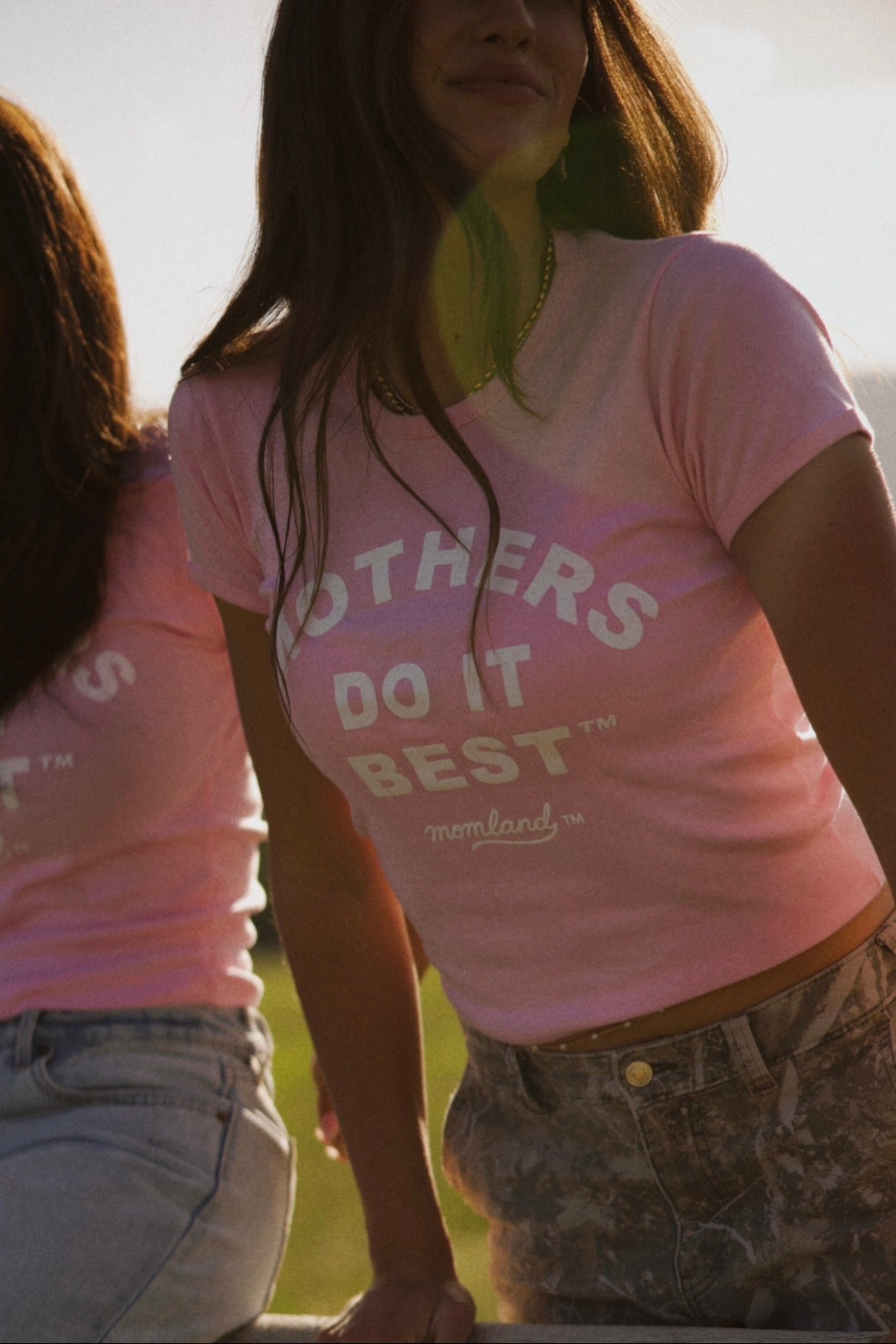Mothers Do It Best pink baby tee