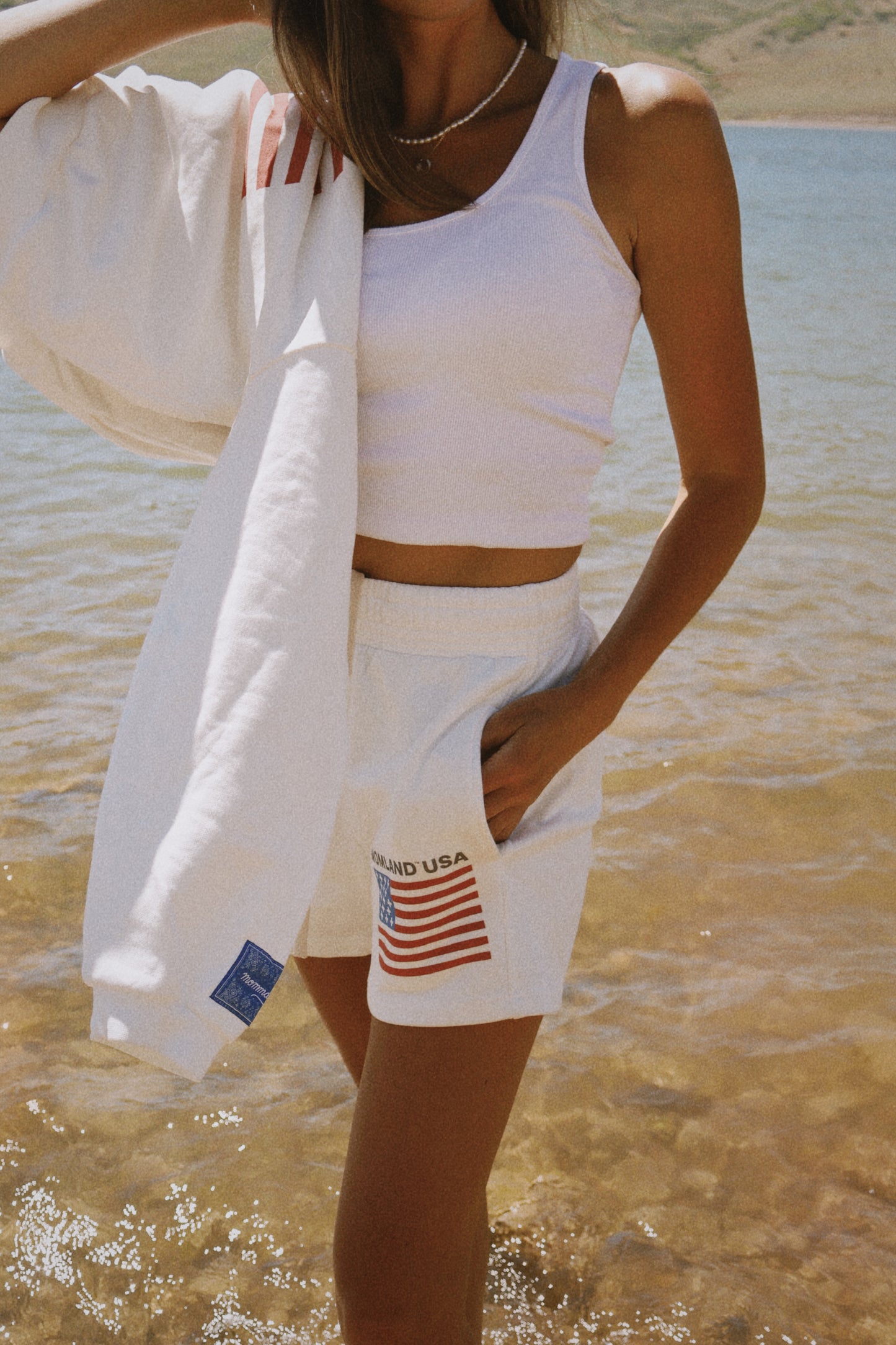 Momland USA sweatshort white
