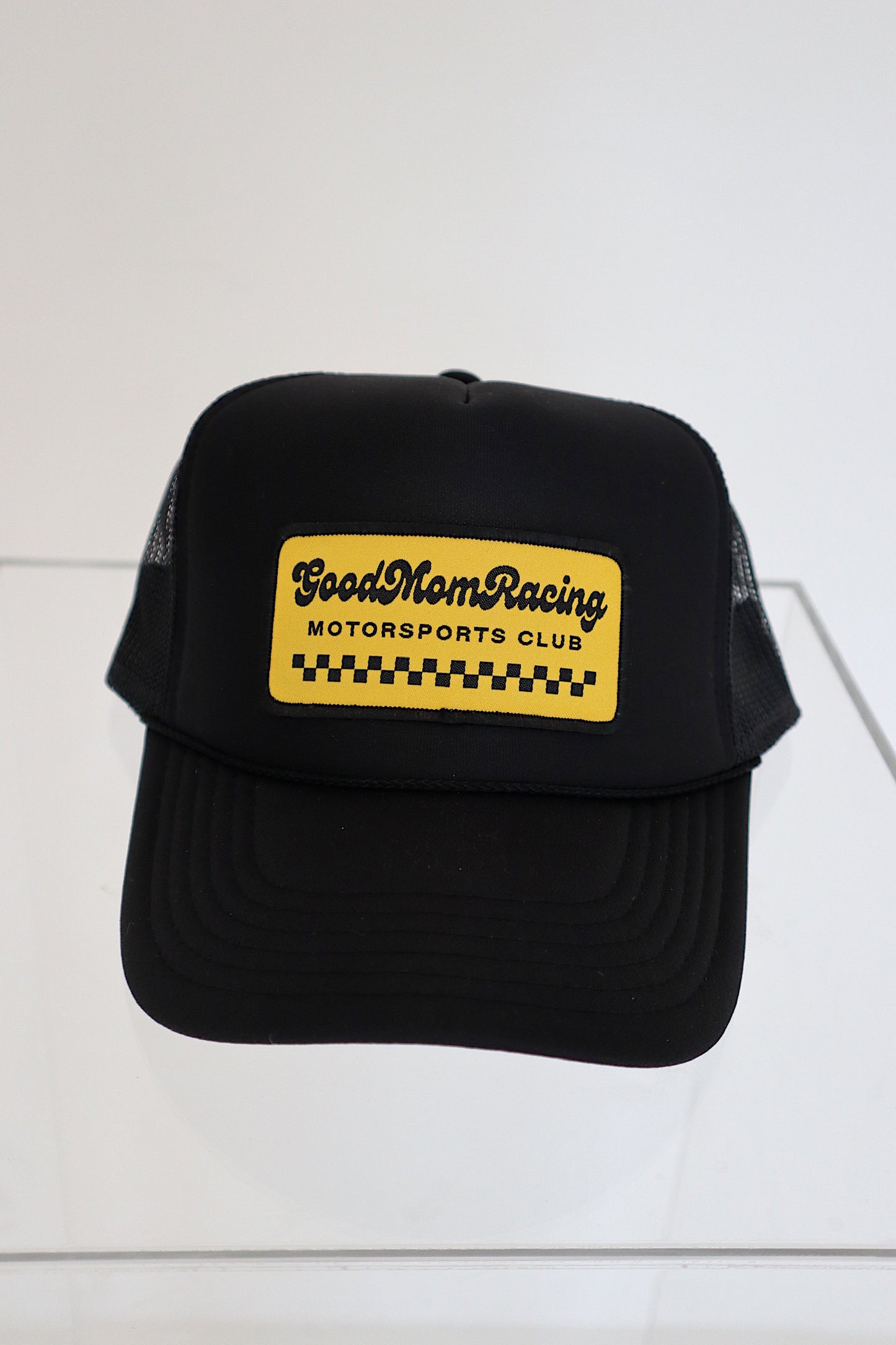 Trucker Hat Good Mom Racing Patch black