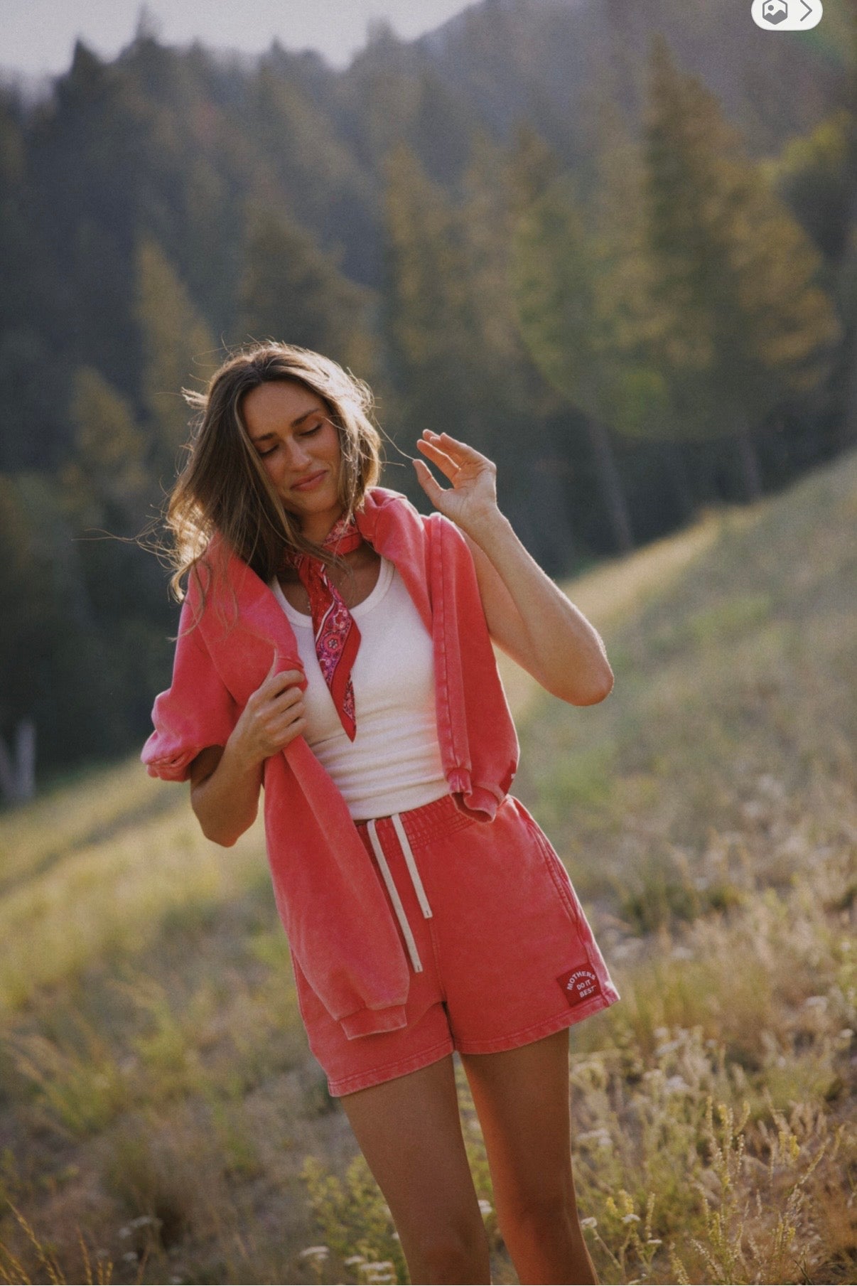 Pink Sweat Shorts
