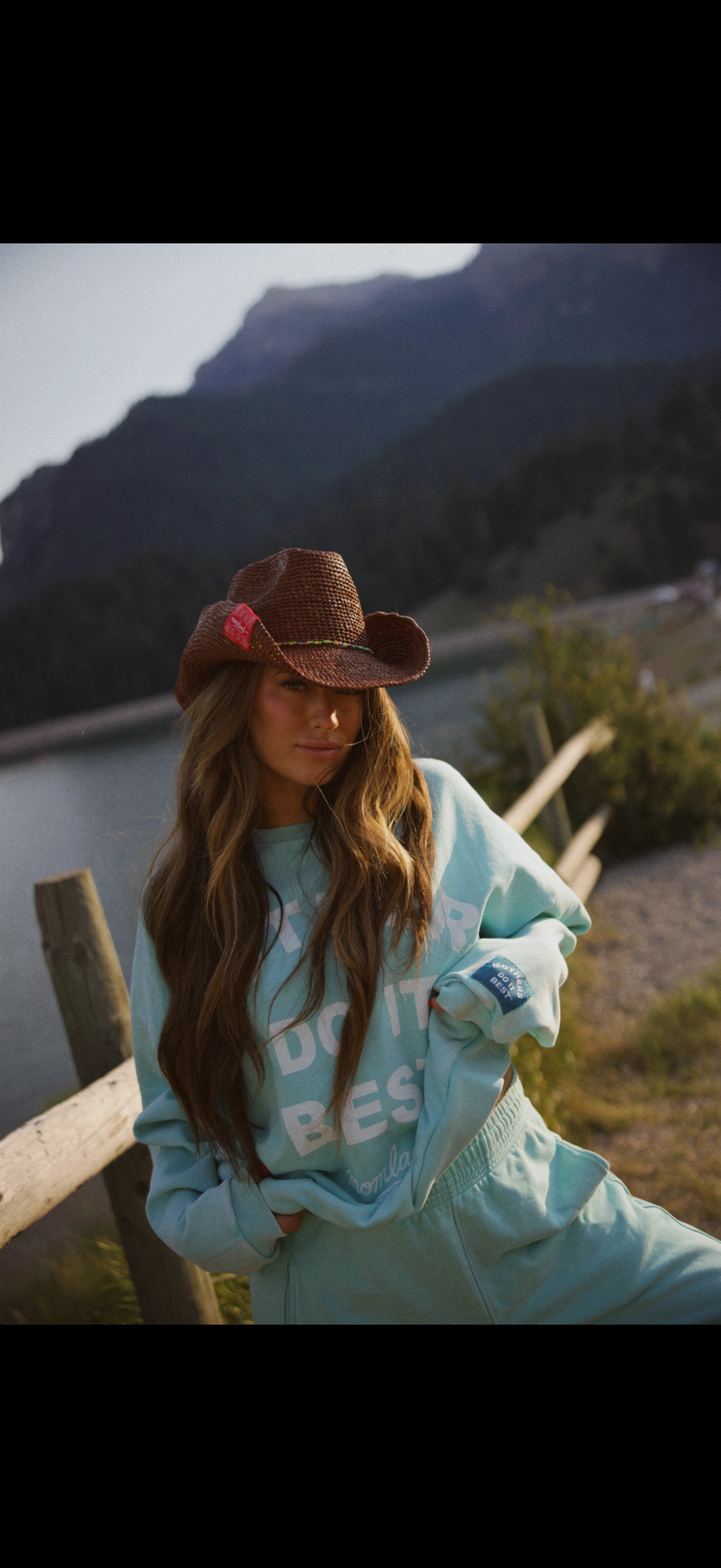 Mothers Do It Best in Aqua Sweatshirt