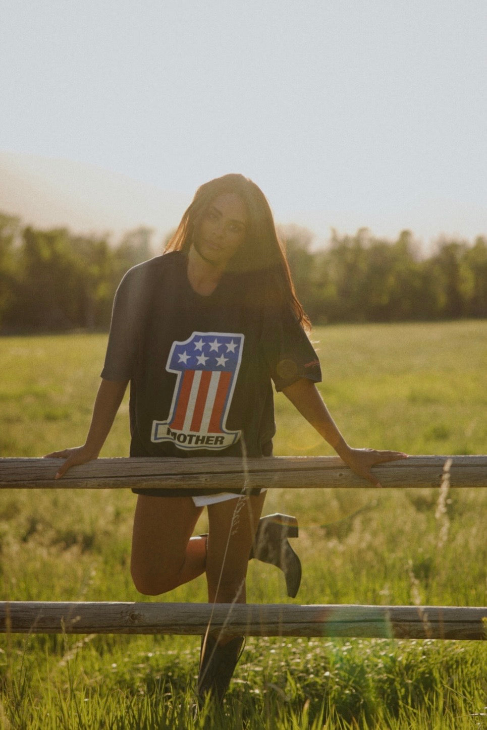 Mother #1 oversized tee