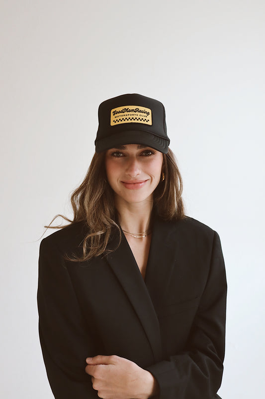 Trucker Hat Good Mom Racing Patch black