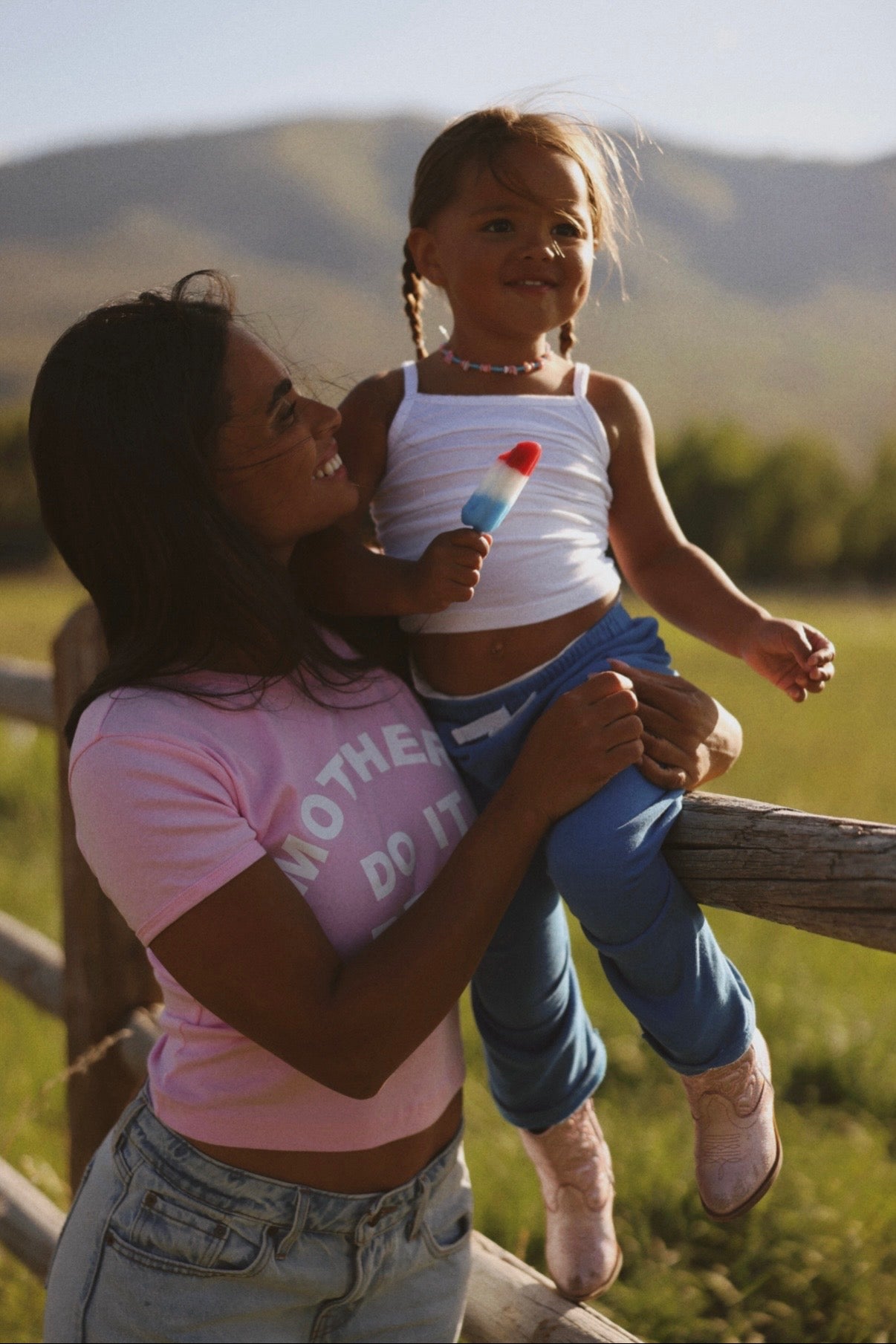 Mothers Do It Best pink baby tee