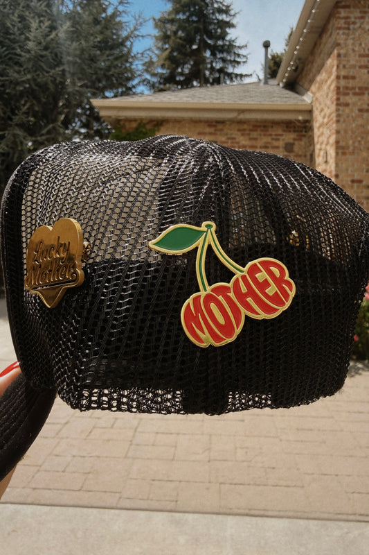 CHERRY MOTHER PIN